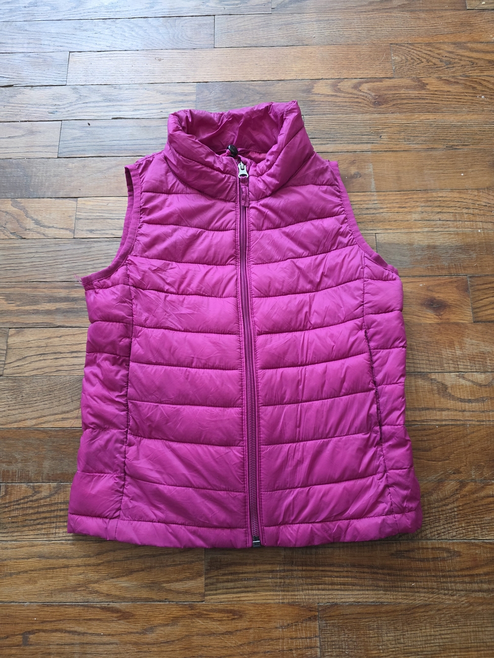 Amazon Essentials Girls Pink Quilted Puffer Vest